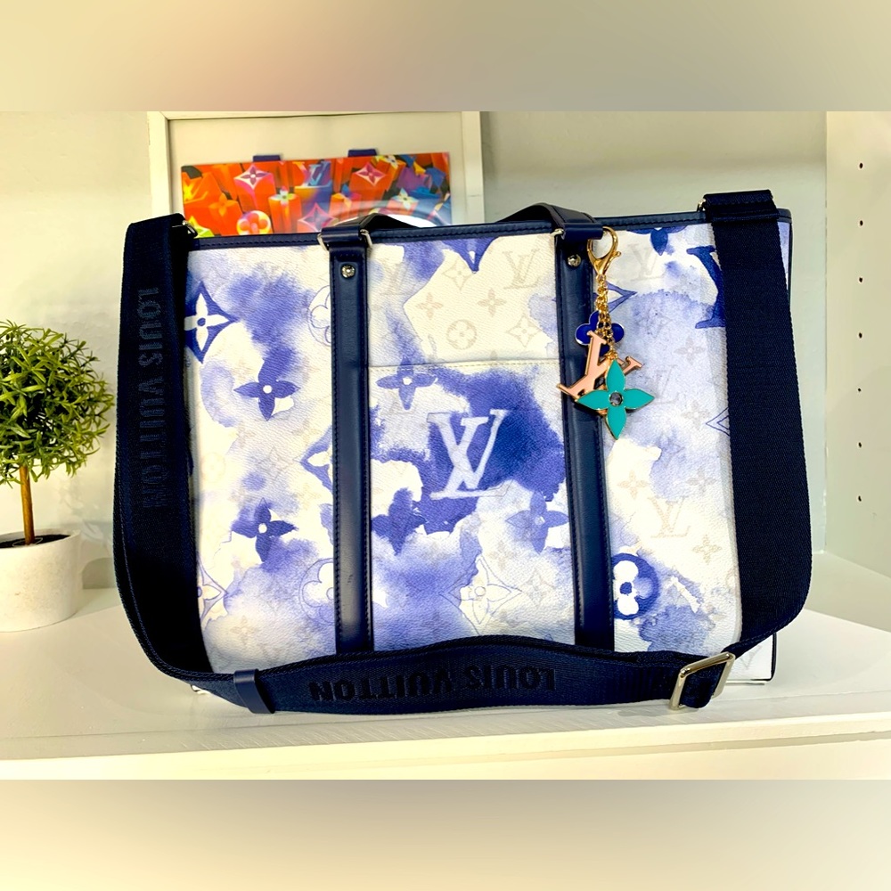Louis Vuitton Tote Limited Edition Monogram Watercolor Canvas GM